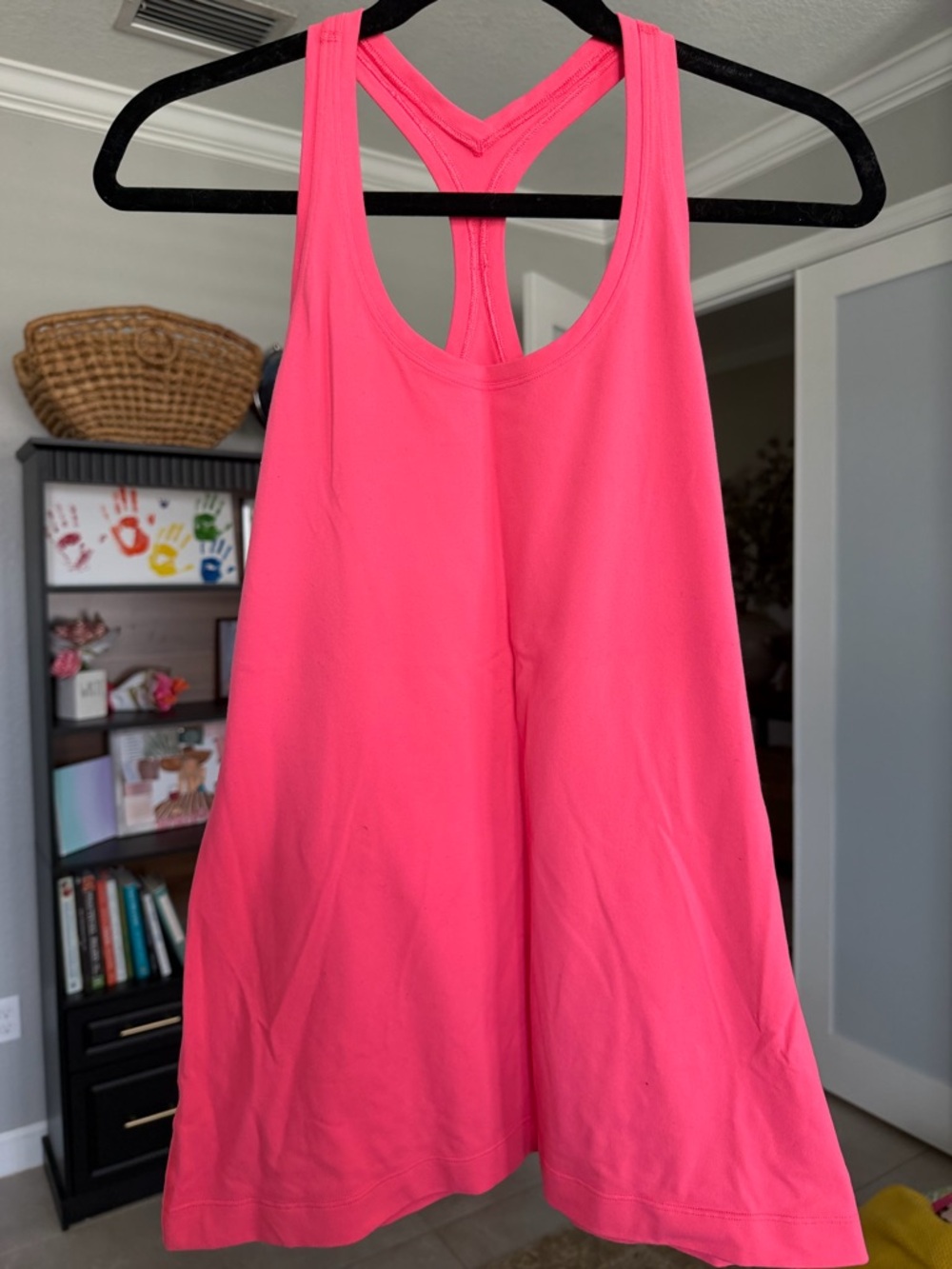 lululemon athletica Neon Pink Racerback Tank Top